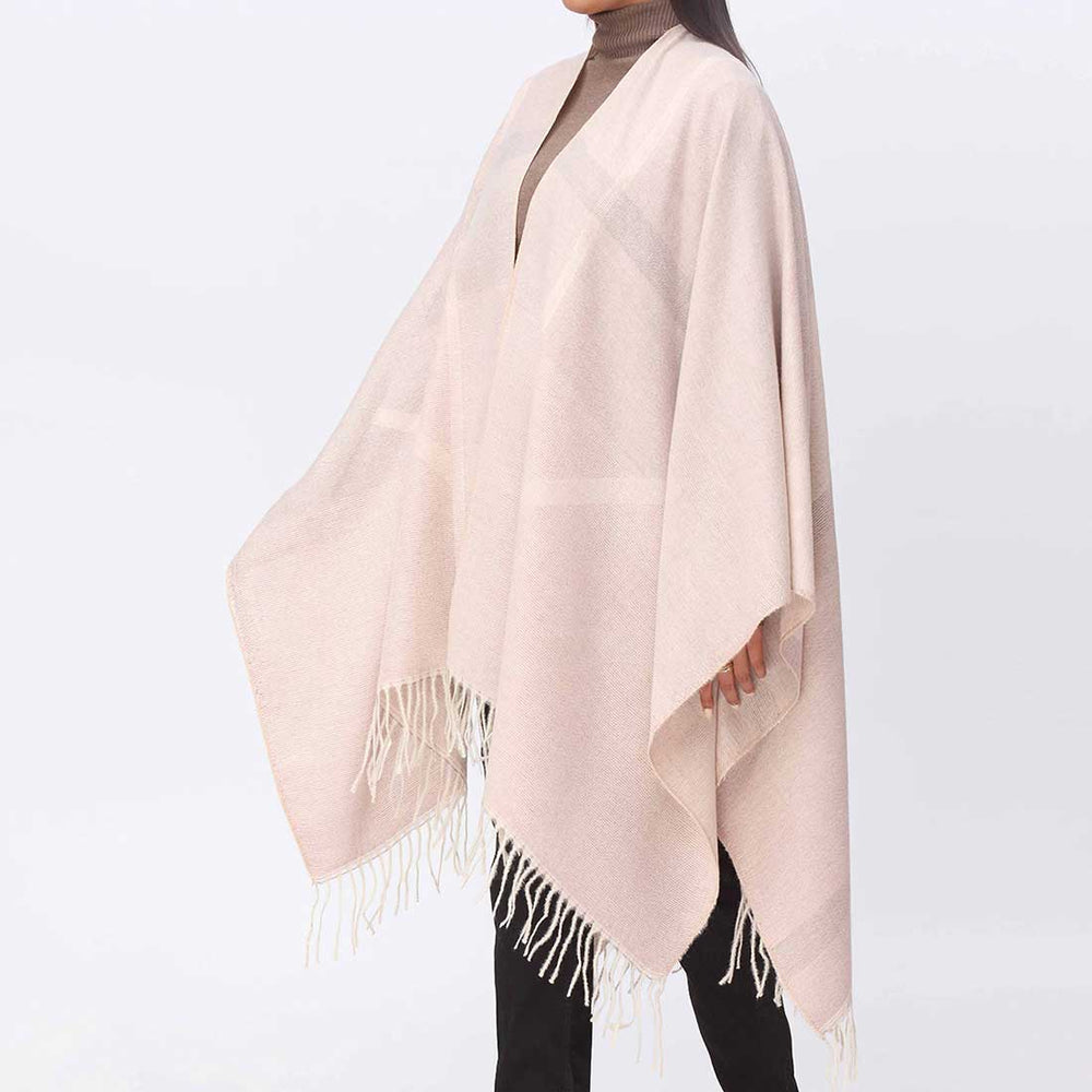 Peach Cape Shawl PW3890