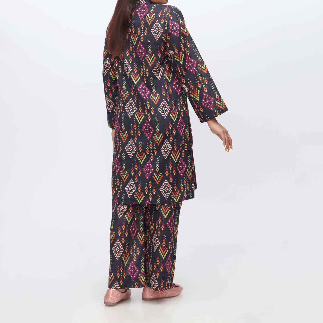 2PC- Printed Khaddar Shirt & Trouser PW9030