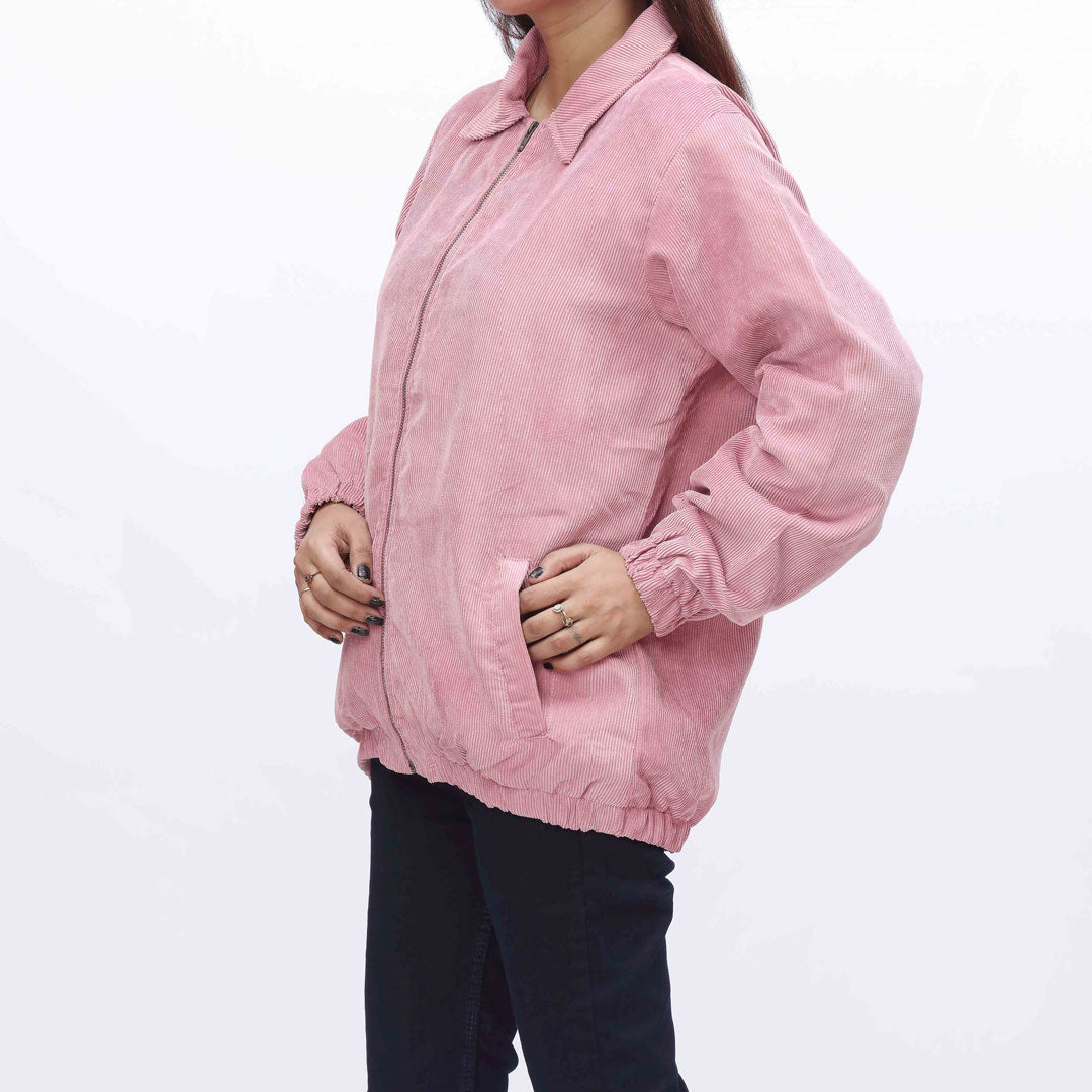 Pink corduroy Jacket PW9054
