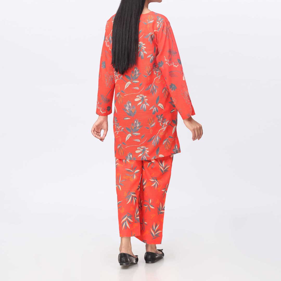 2PC- Digital Printed Khaddar Suit PW9124