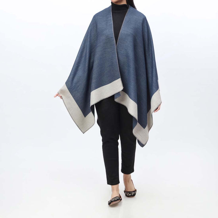 Grey Cape Shawl PW9806