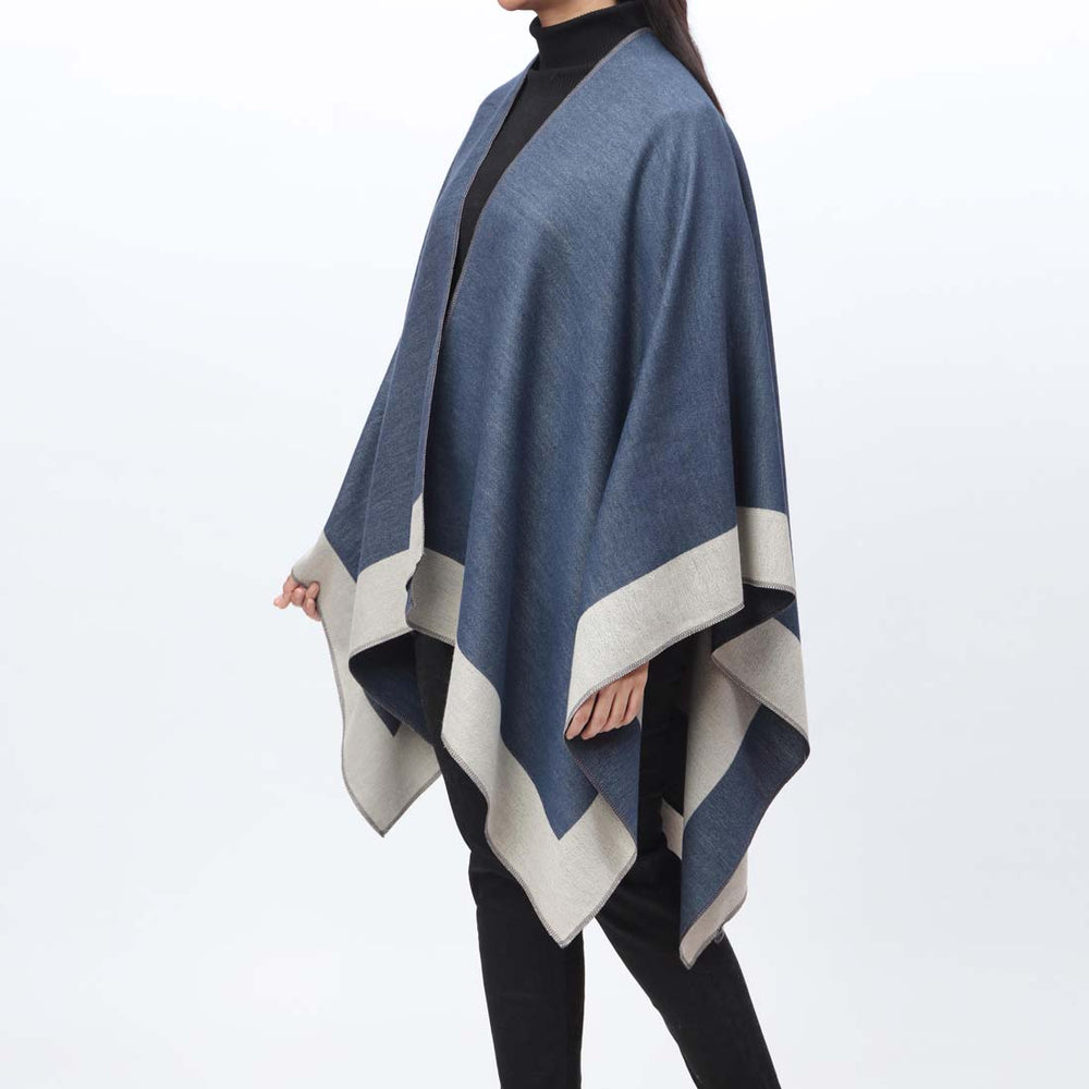 Grey Cape Shawl PW9806