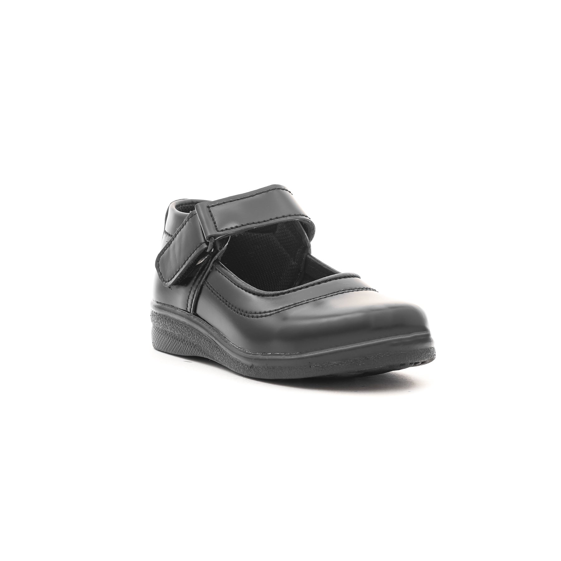 Girls Black School Shoes SK0042