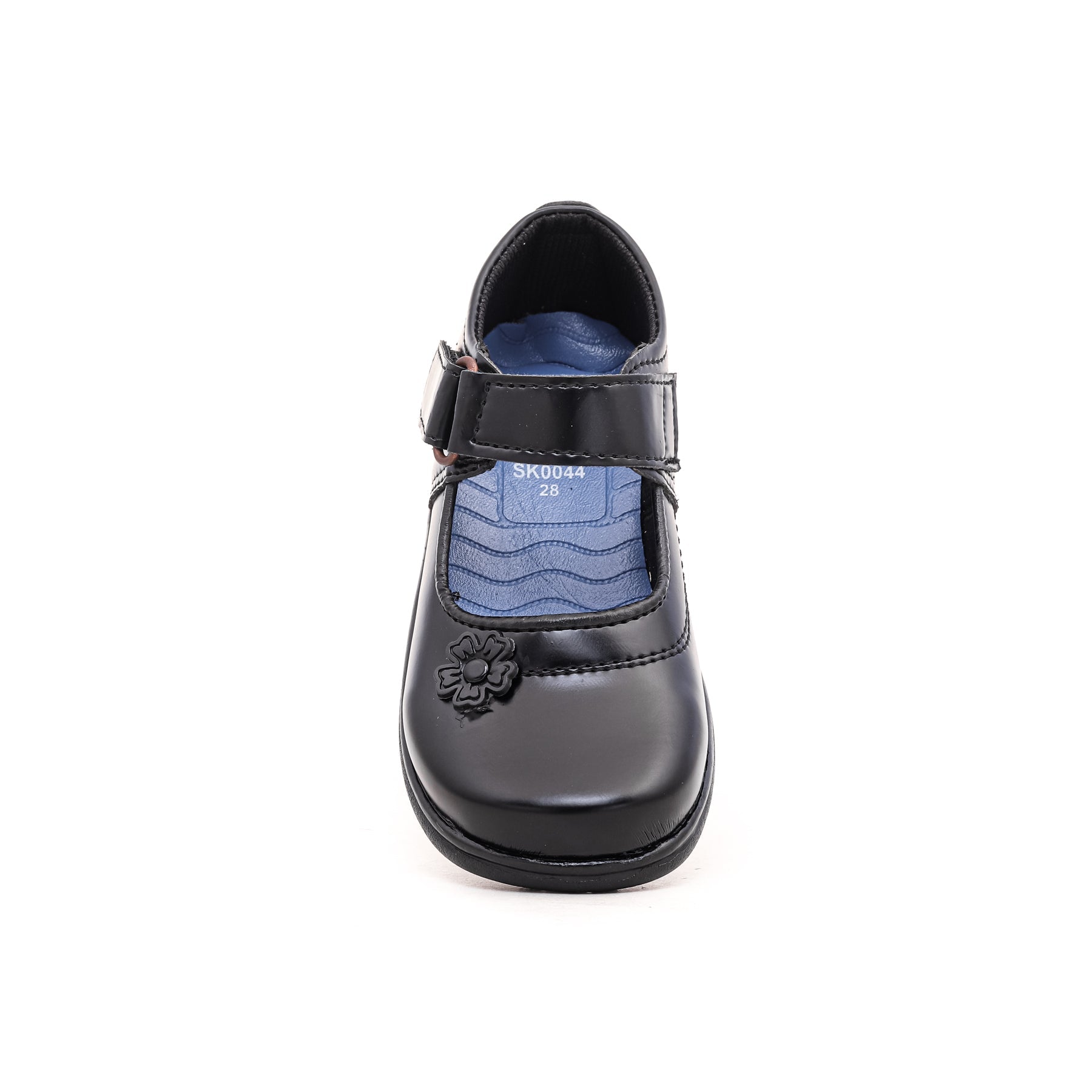 Girls Black School Shoes SK0044