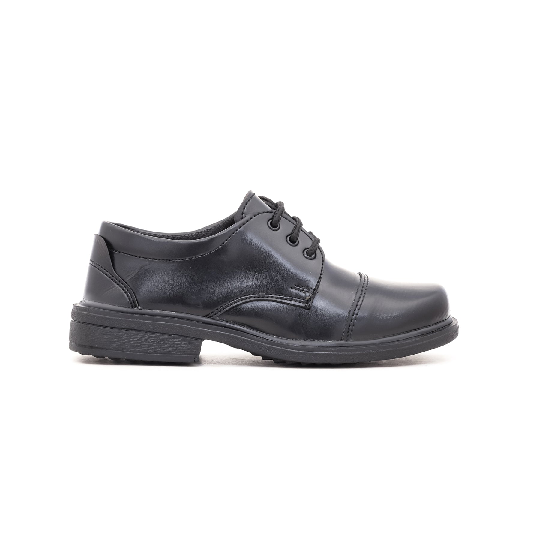 Boys Black School Shoes SK1034