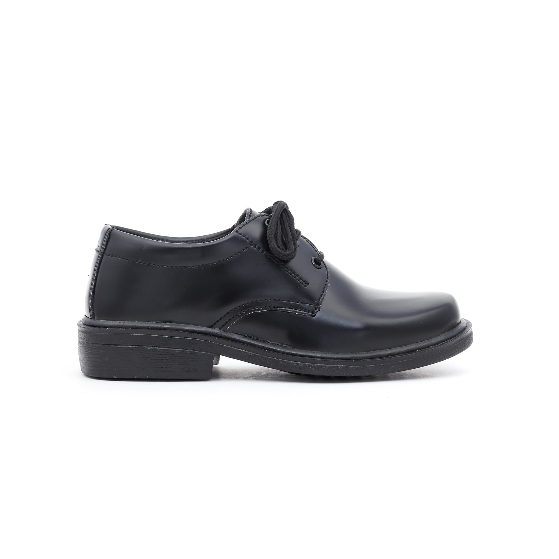 Boys Black School Shoes SK1052