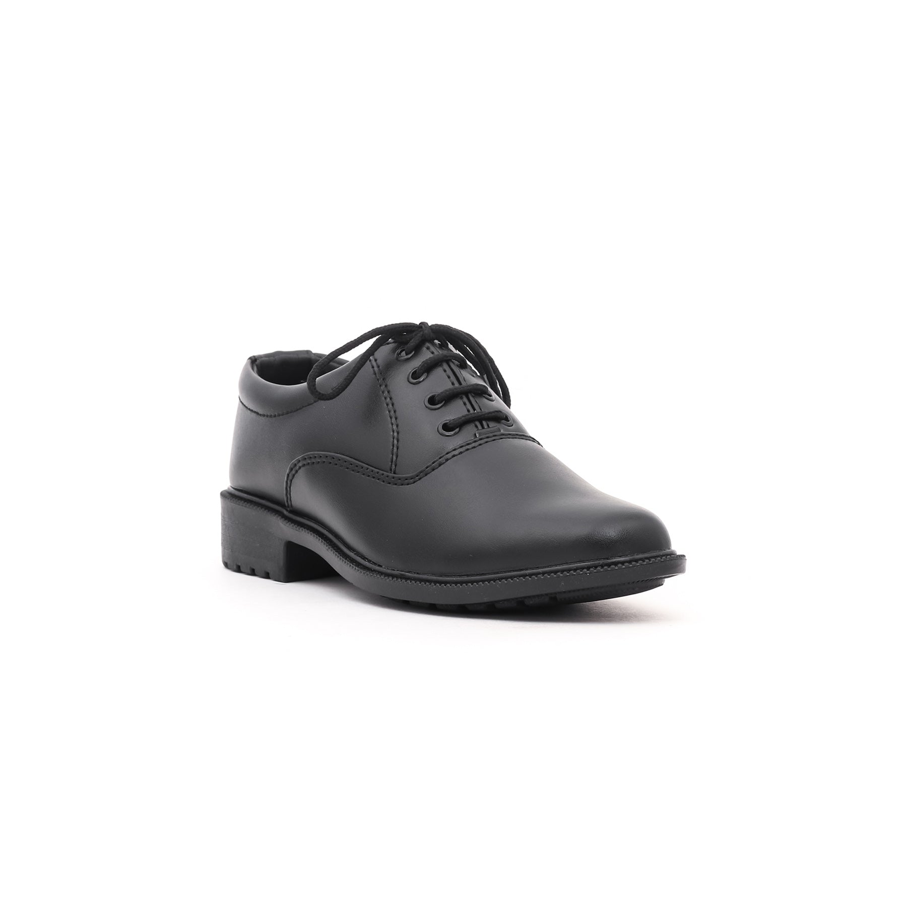 Boys Black School Shoes SK1054
