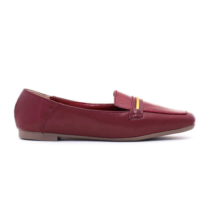 Maroon Winter Pumps WN0638