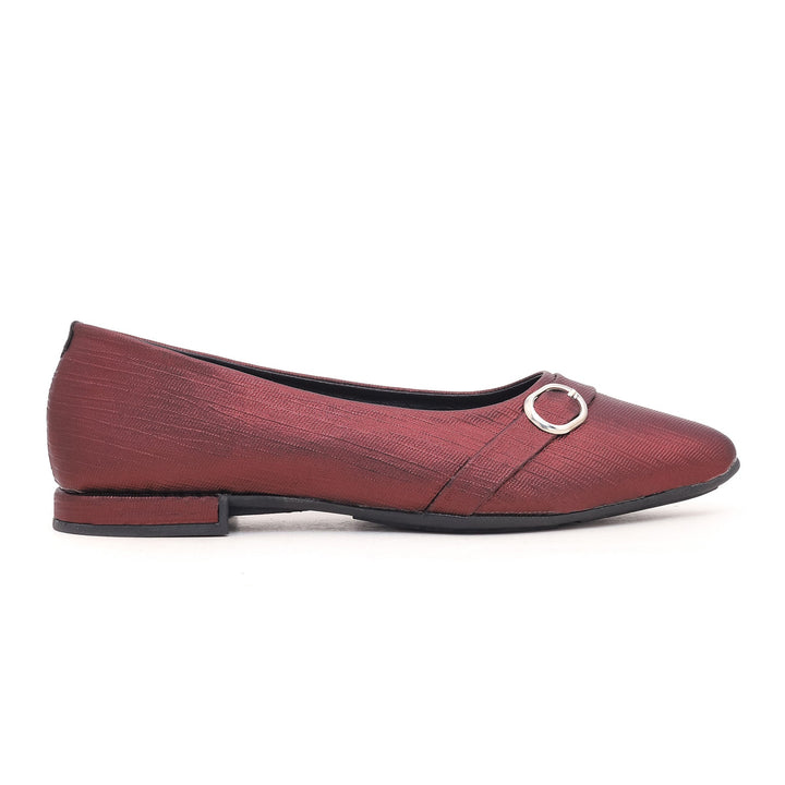 Maroon Winter Pumps WN0786 | Stylo