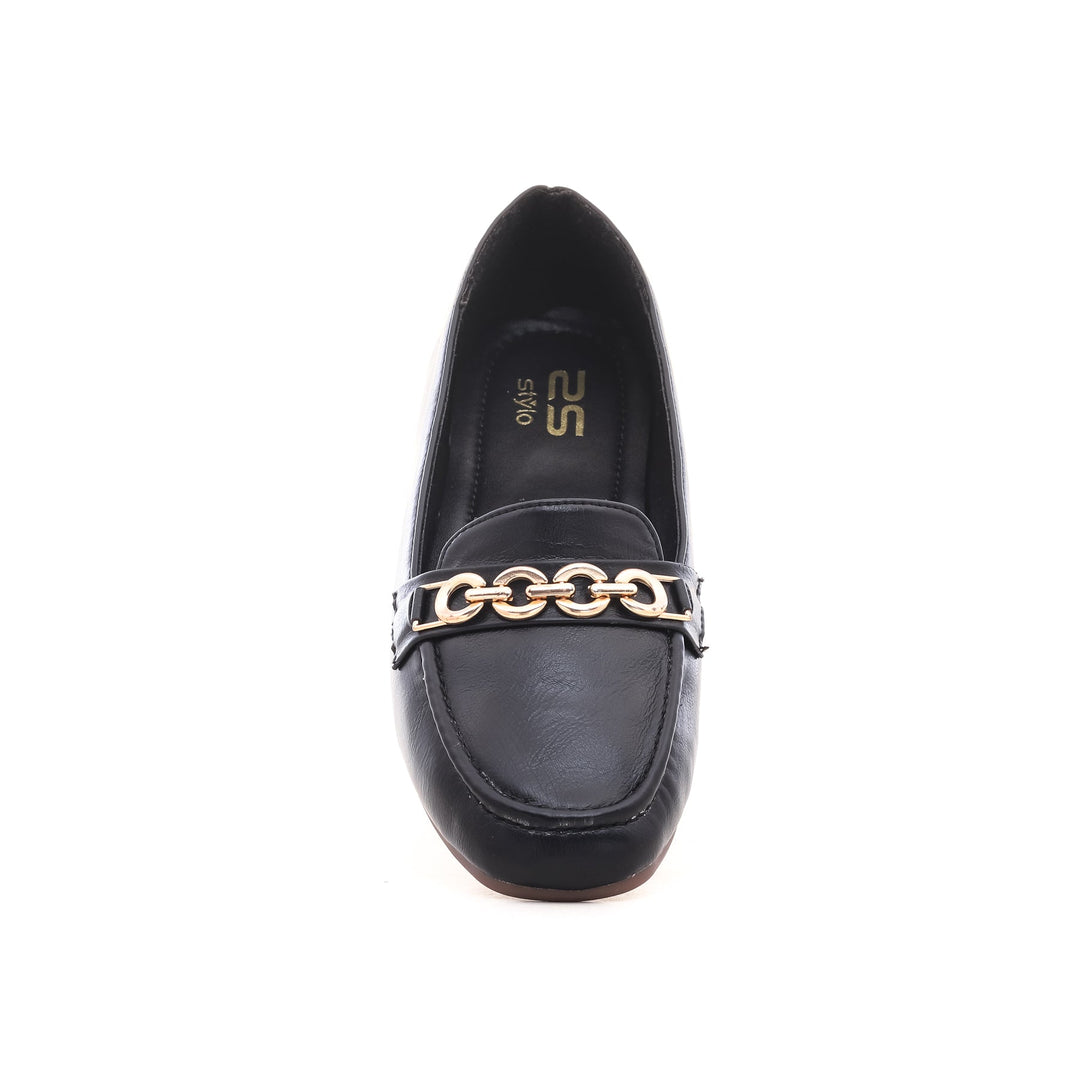 Black Winter Pumps WN0825