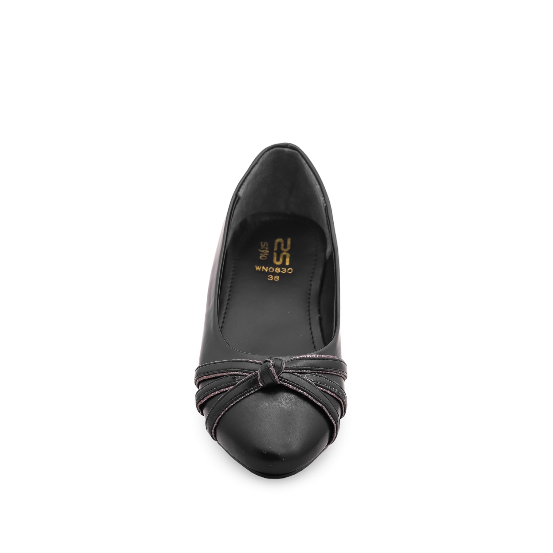 Black Winter Court Shoes WN0830