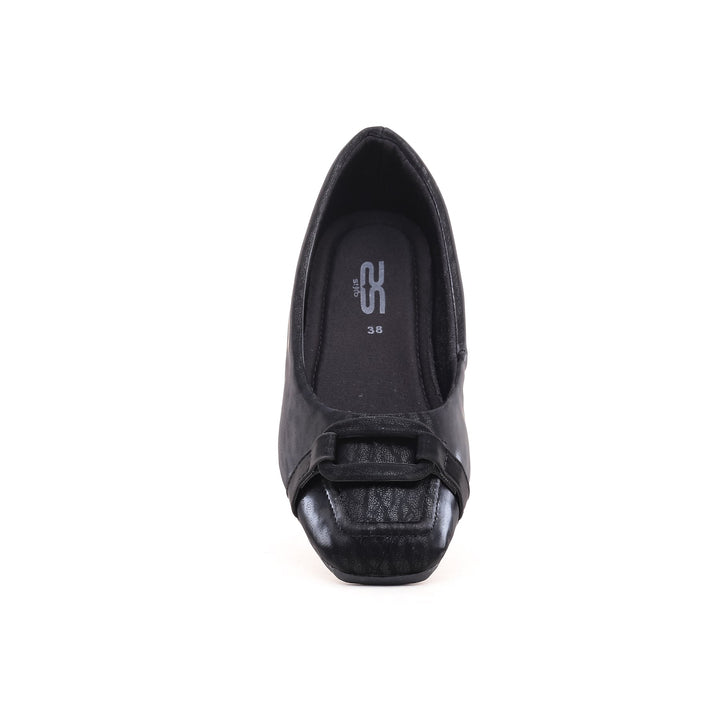 Black Winter Pumps WN0880 | Stylo