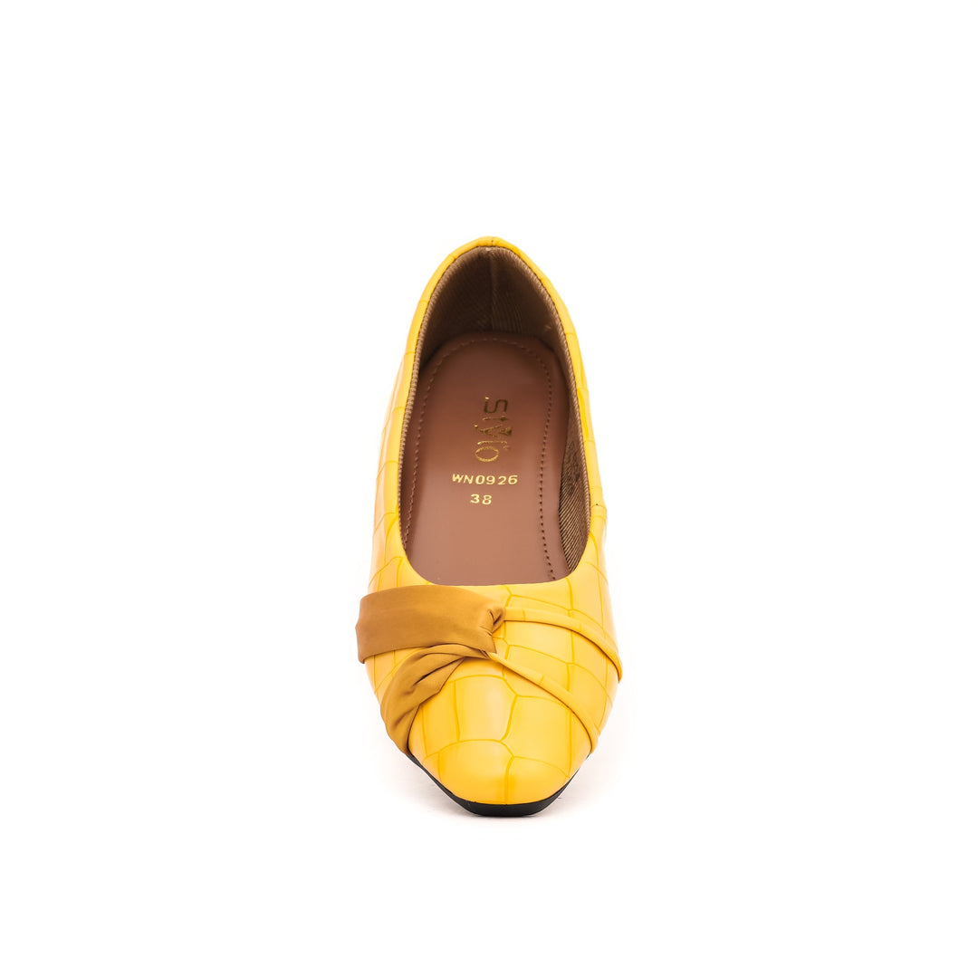 Yellow Pumps WN0926