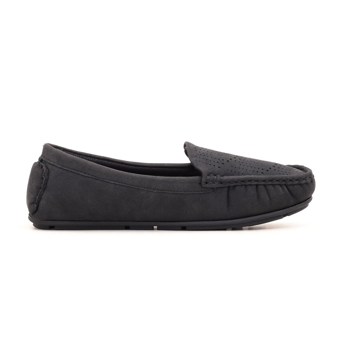 Black Winter Moccasin WN4203