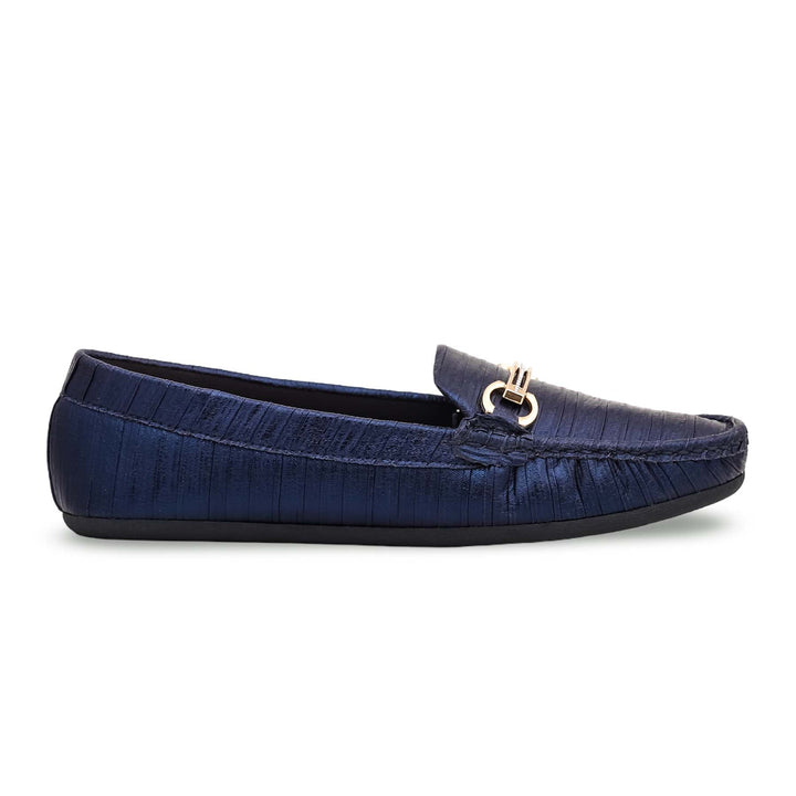 Navy Winter Moccasin WN4304