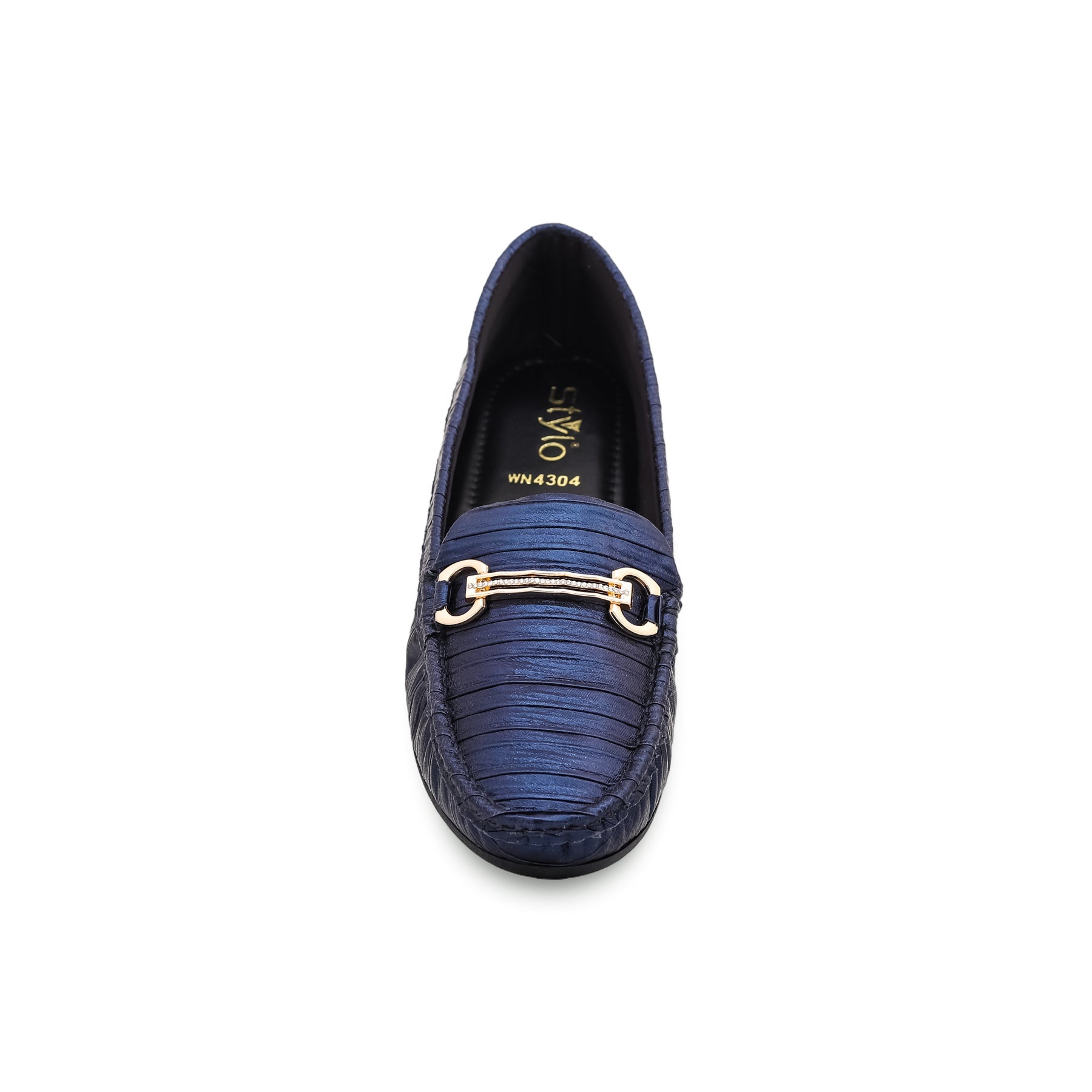 Navy Winter Moccasin WN4304