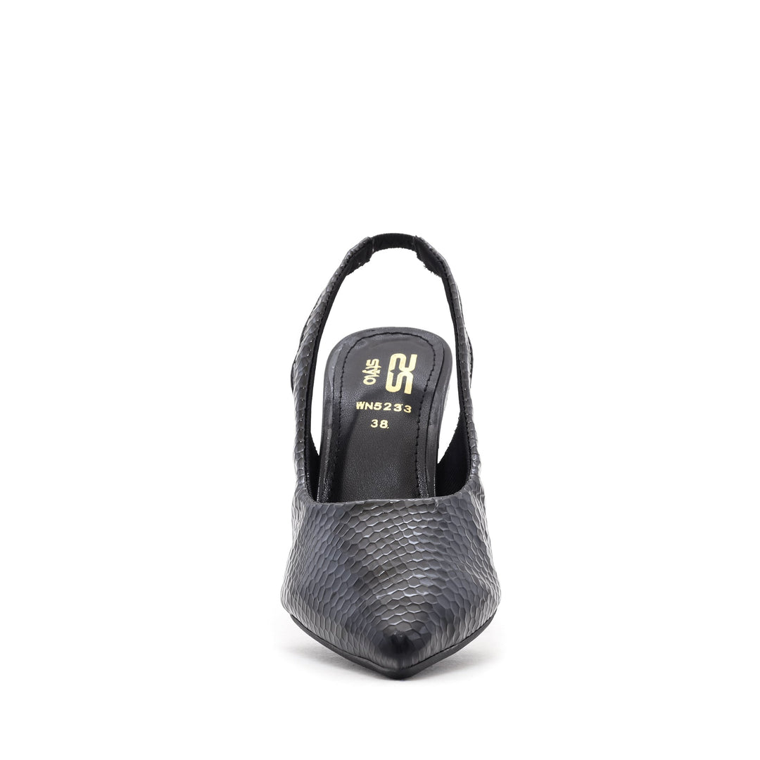 Black Winter Back Open WN5233