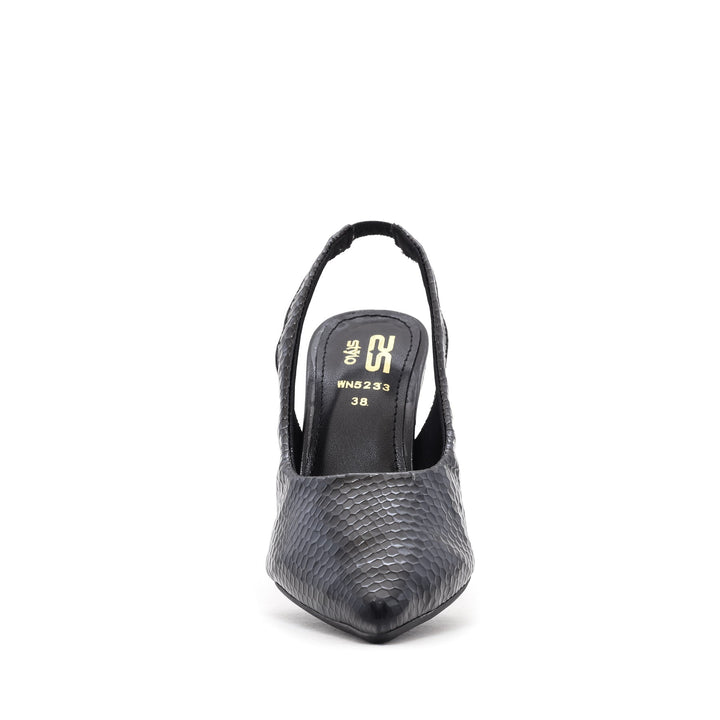 Black Winter Back Open WN5233