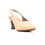 Beige Back Open Shoes WN5233