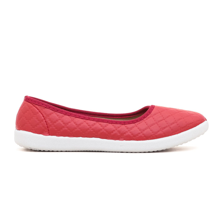 Maroon Canvas Slip On  WN6113