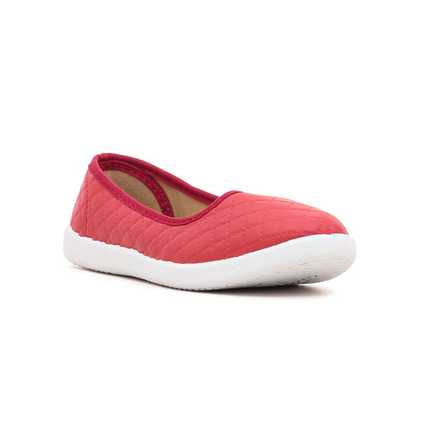 Maroon Canvas Slip On  WN6113