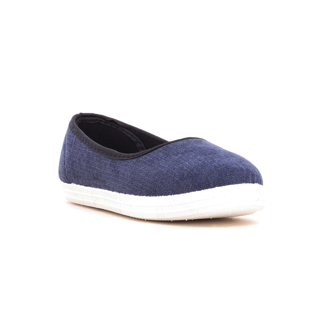 Blue Canvas Slip On WN6122