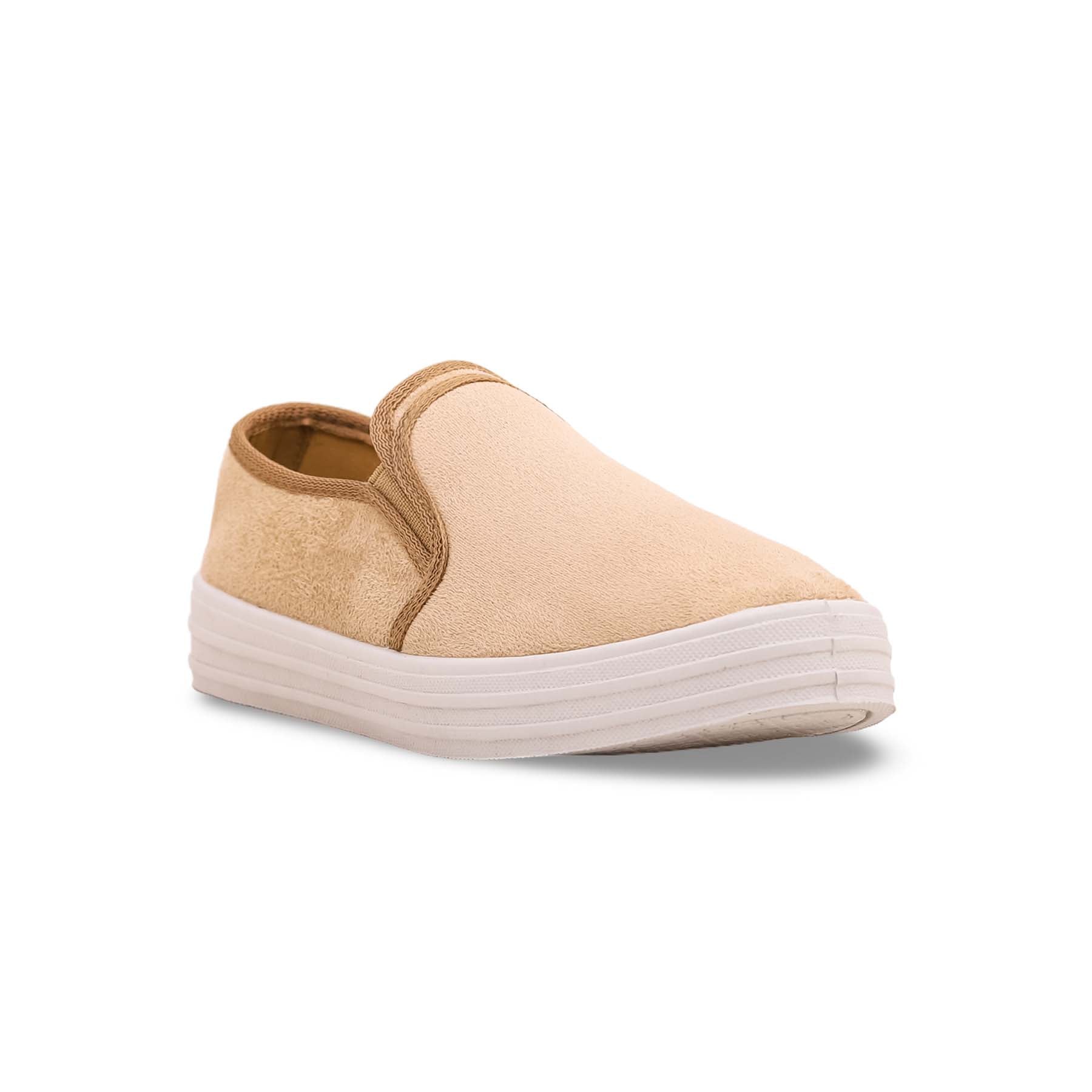 Beige Slip Ons WN6141 Stylo