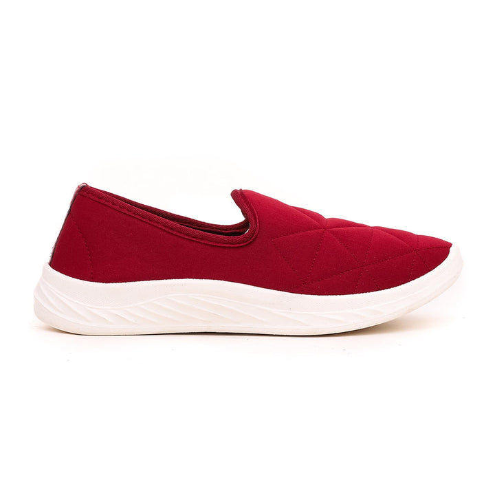 Maroon Casual Slip Ons WN6142