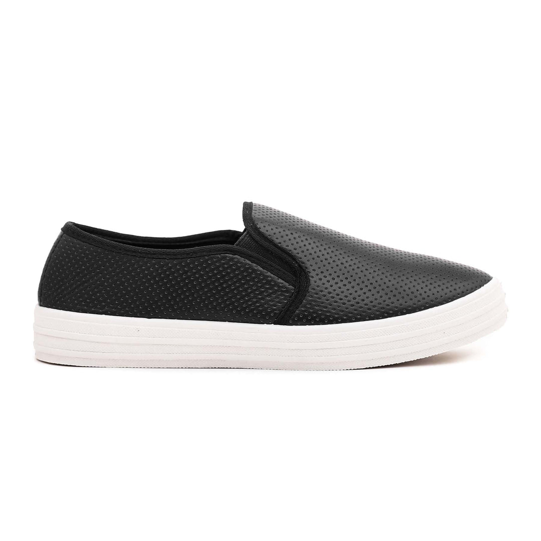 Black Slip Ons WN6148