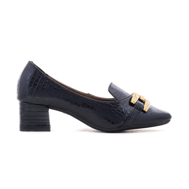 Black Winter Court Shoes WN7229