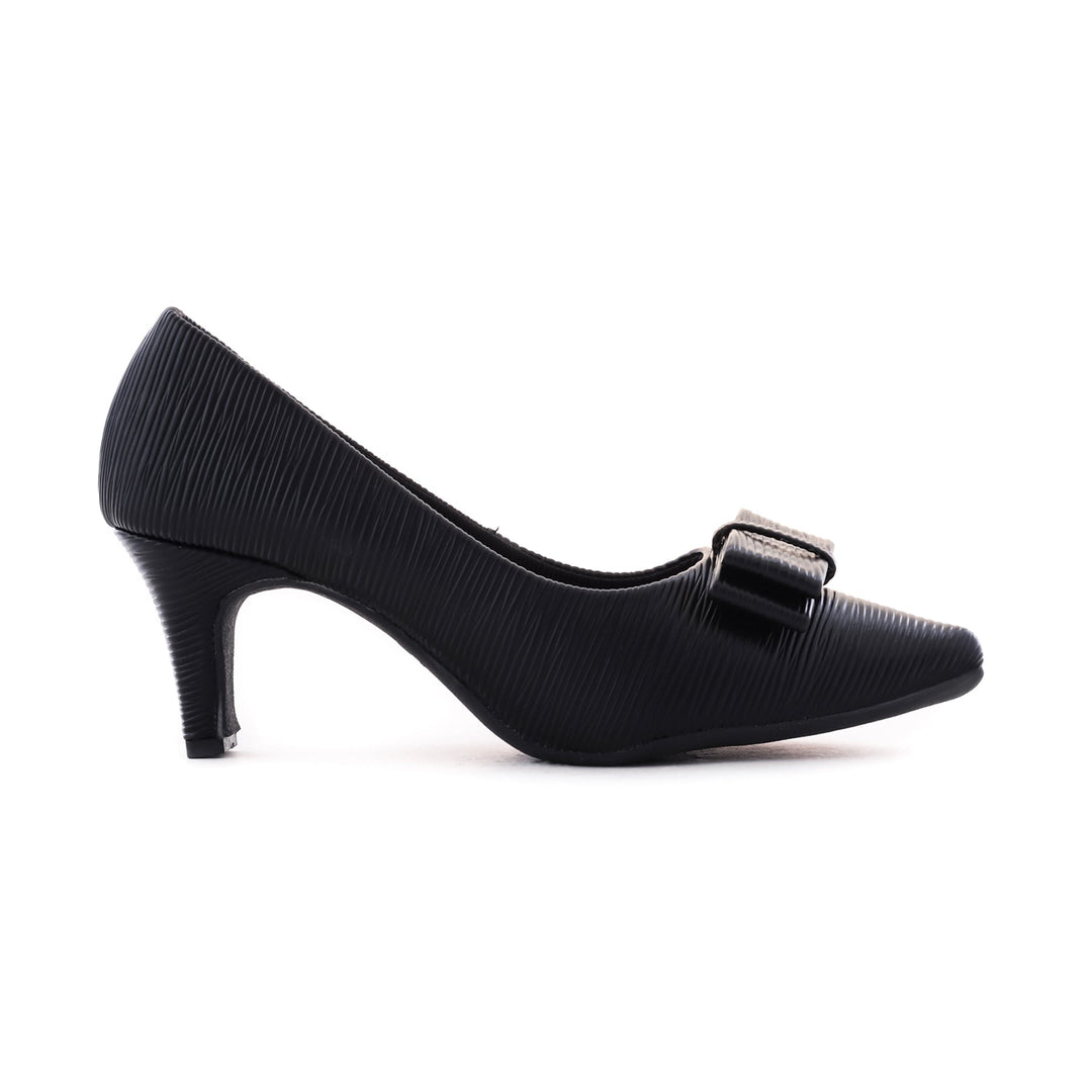 Black Winter Court Shoes WN7247