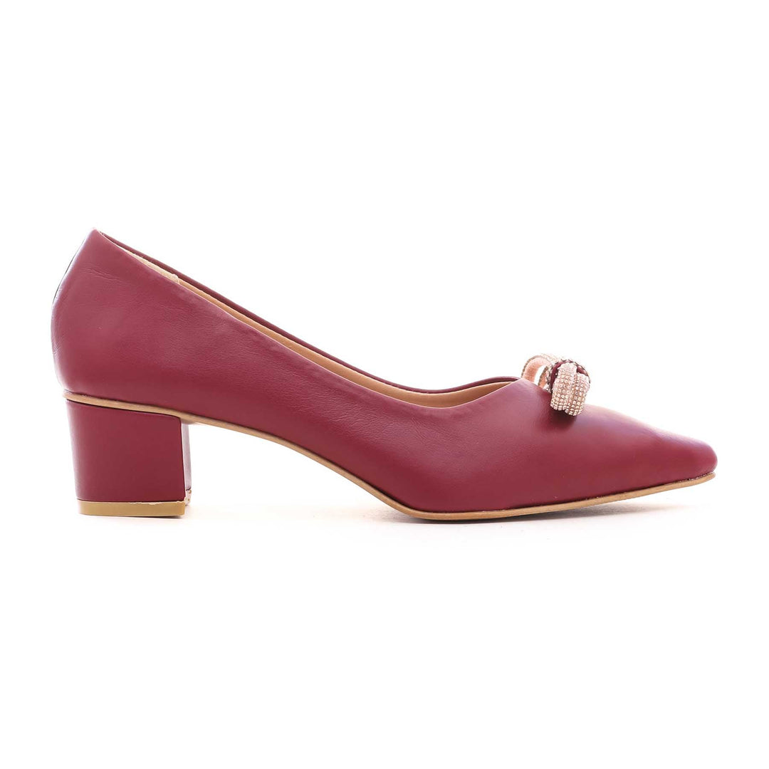 Maroon Court Shoes WN7298