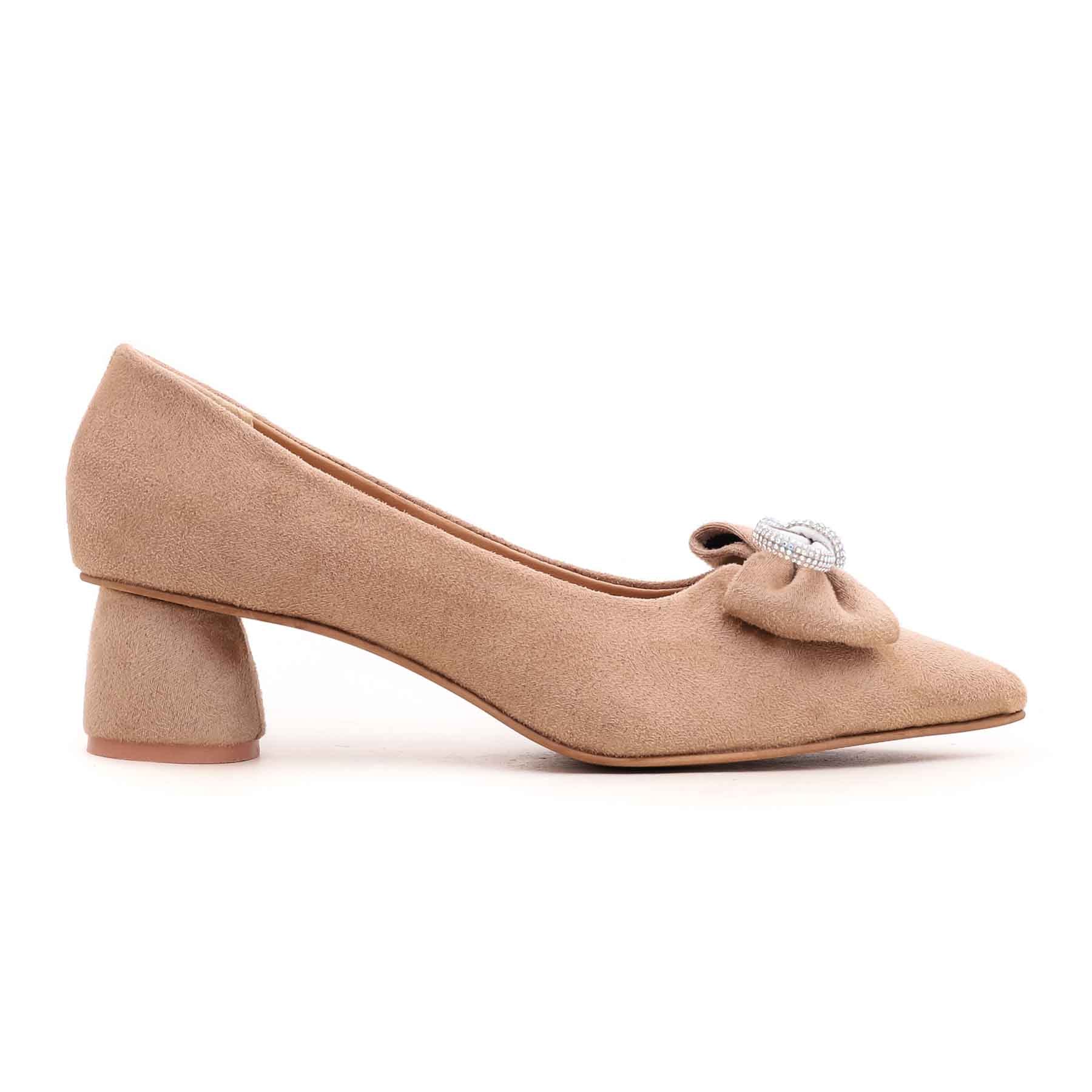 Beige Court Shoes WN7299 – Stylo