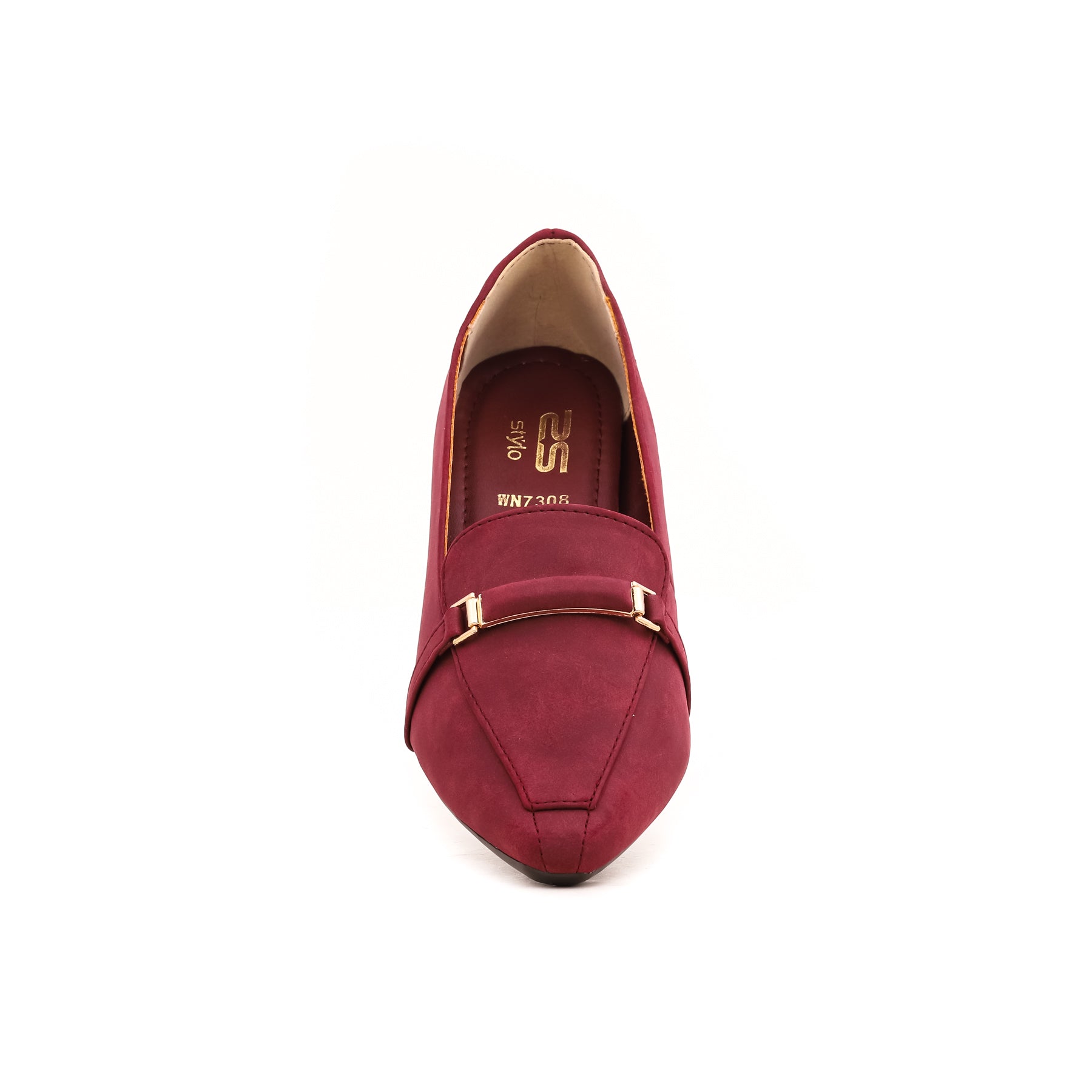 Maroon Court Shoes WN7308