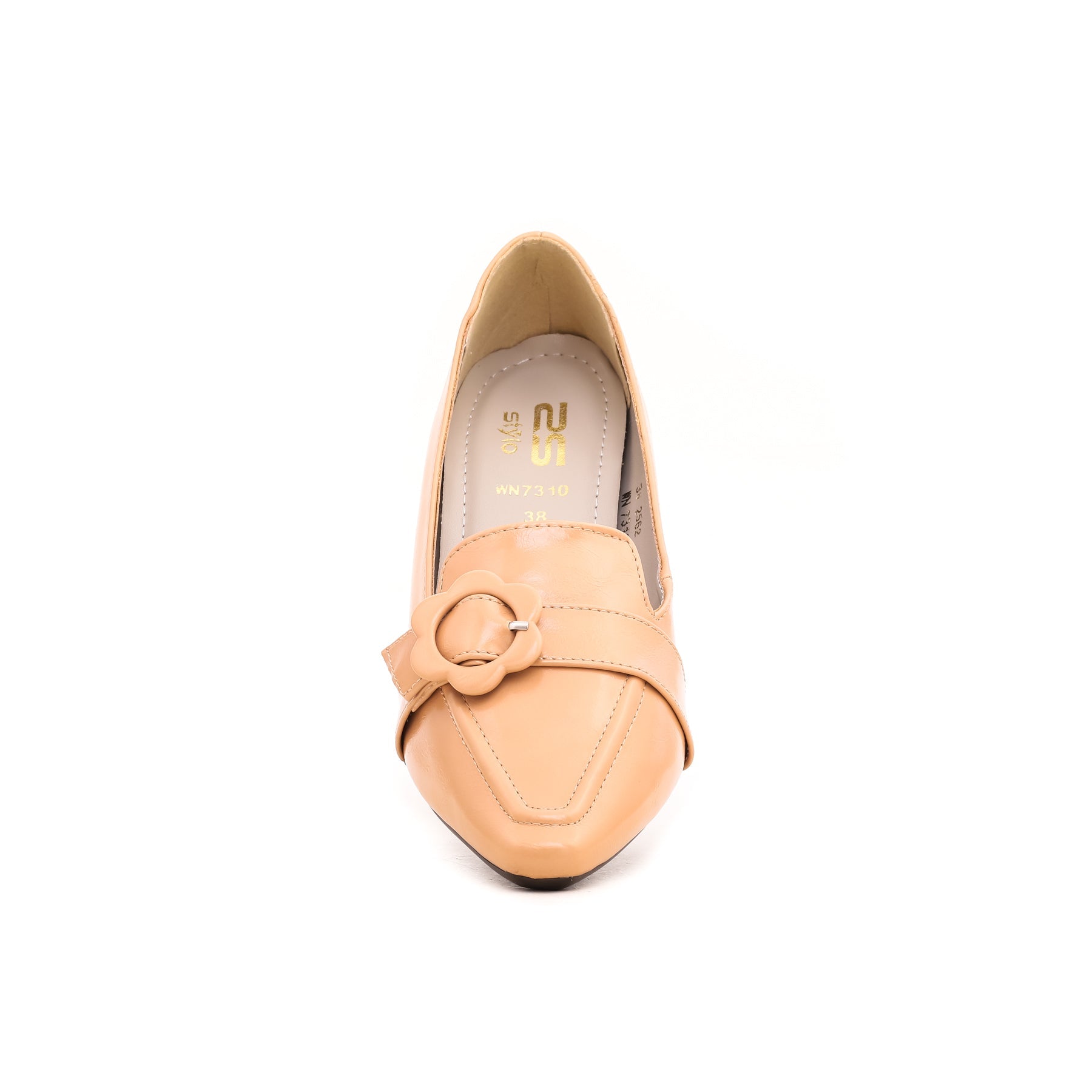 Beige Court Shoes WN7310 – Stylo