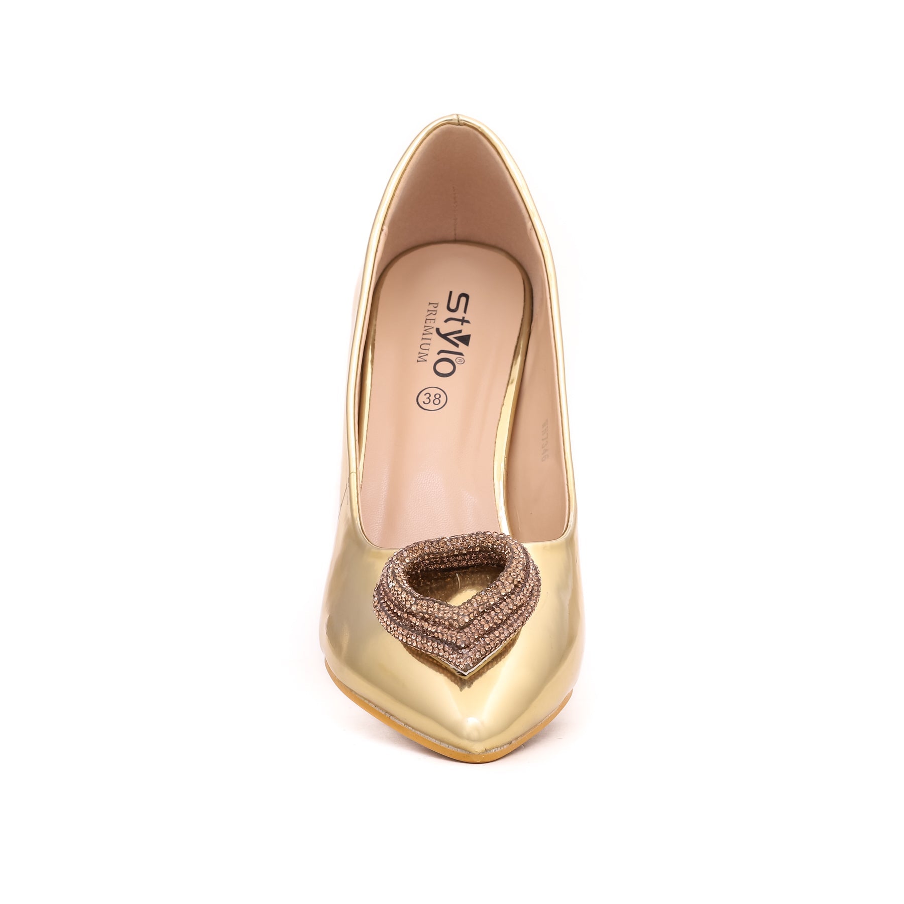 Gold shop shoes womens