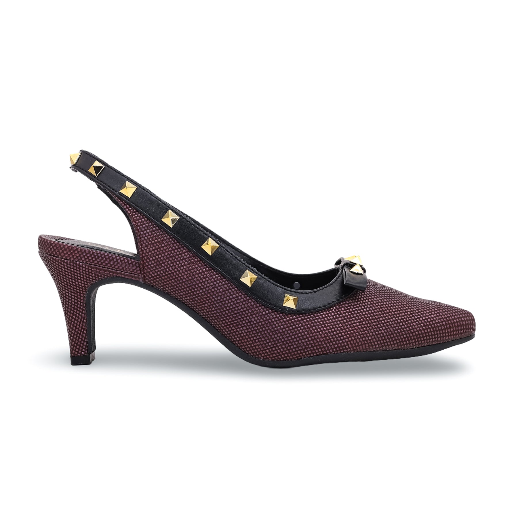 Maroon Court Shoes WN7367