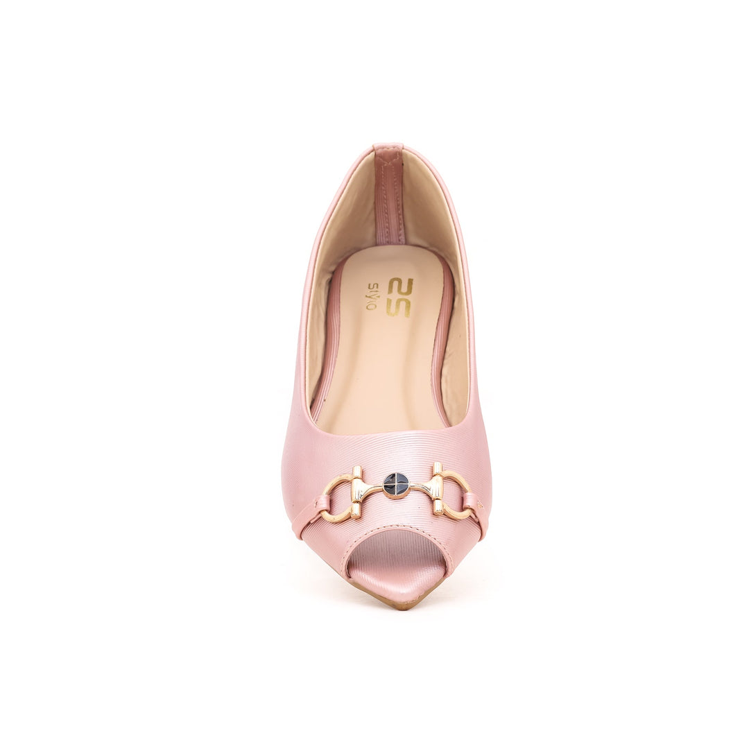 Pink Winter Peep Toes WN8079