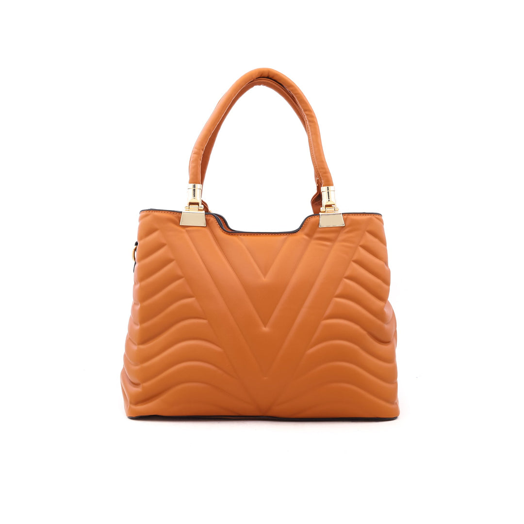 Brown Formal Hand Bag P35634